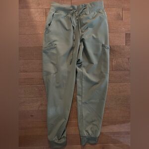 Zavate Olive scrub joggers